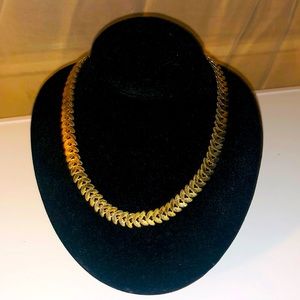 Gold choker